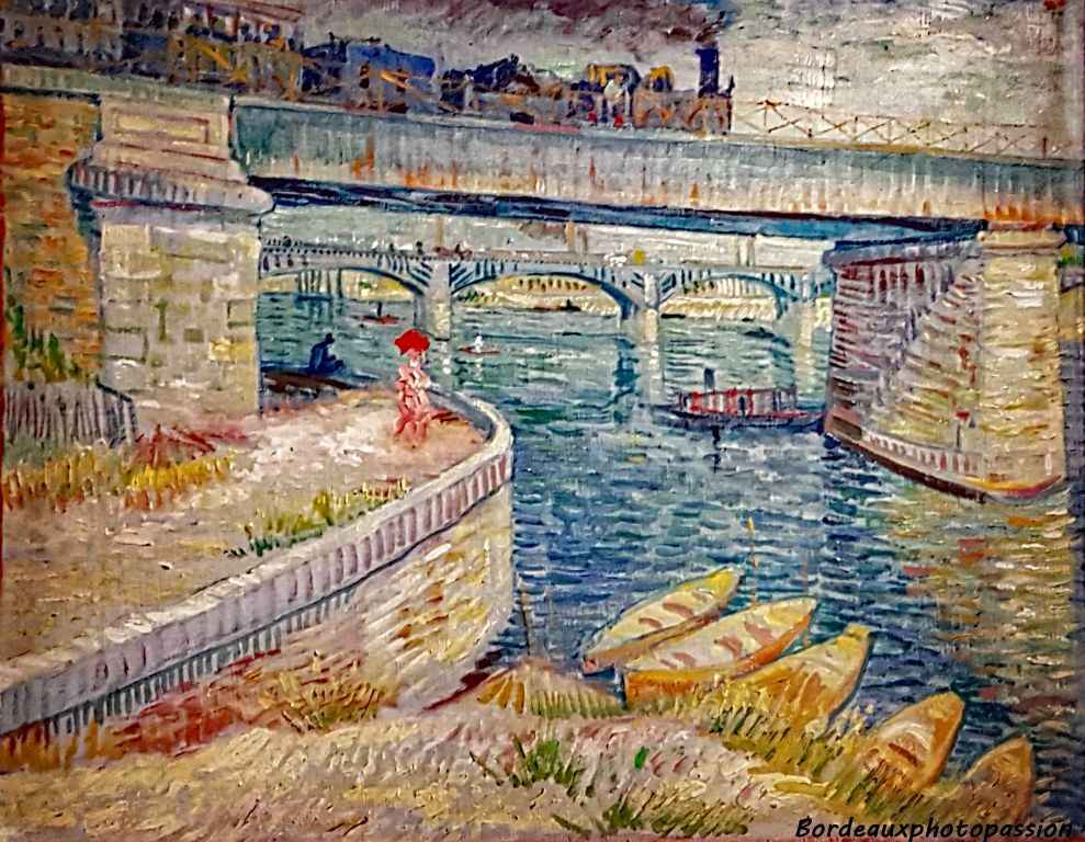 Les ponts d'Asnières (1887) Vincent Van Gogh